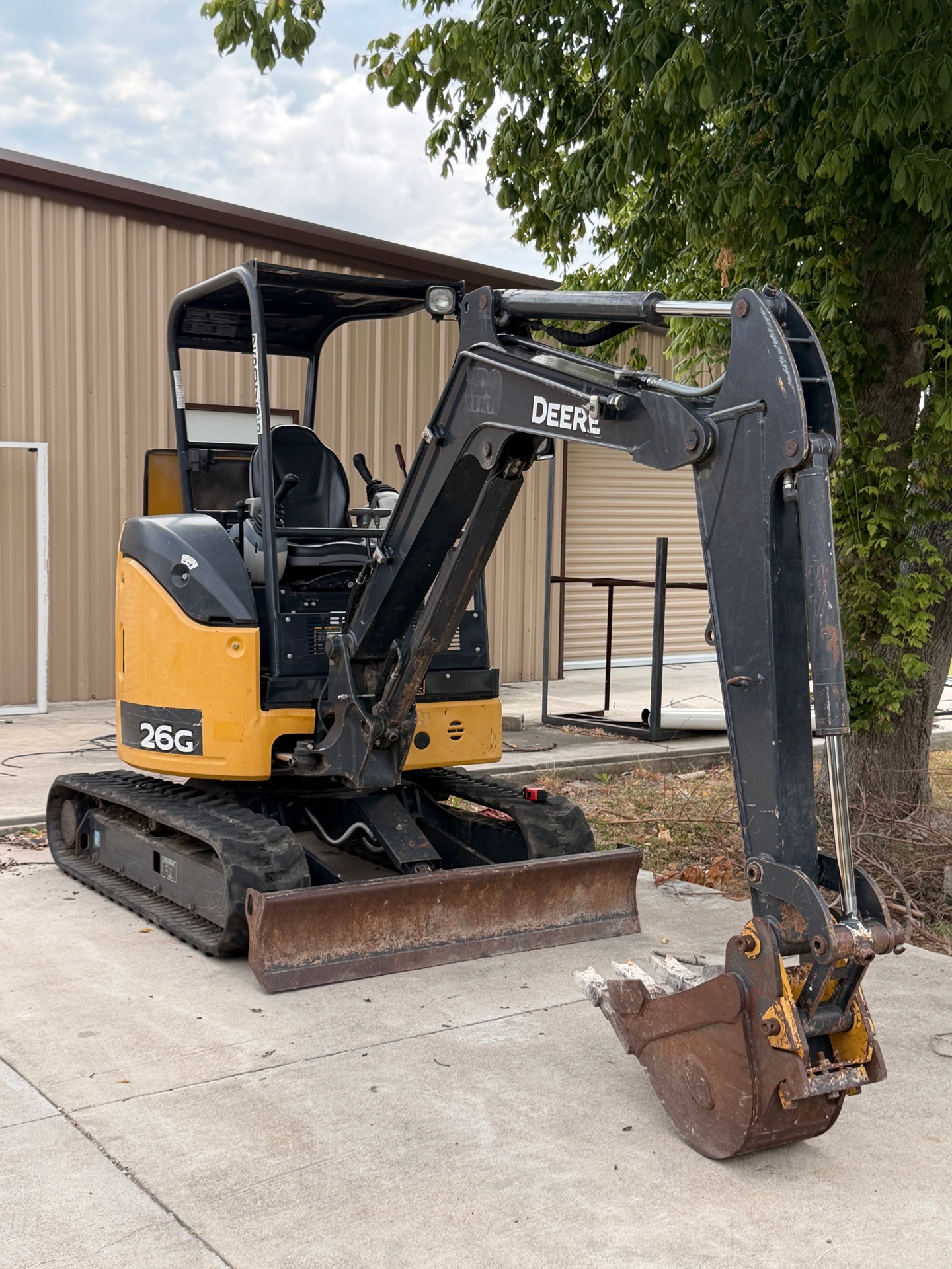 John Deere 26G 2.5 Ton Excavator