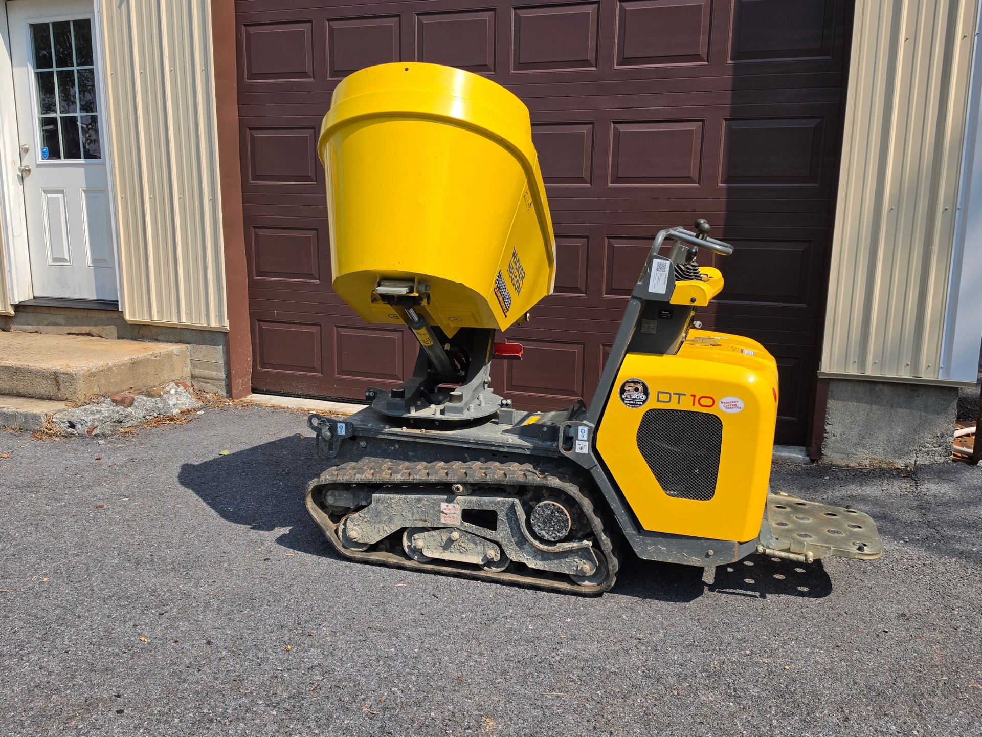 Wacker Neuson DT10 Track Dumper photo 3