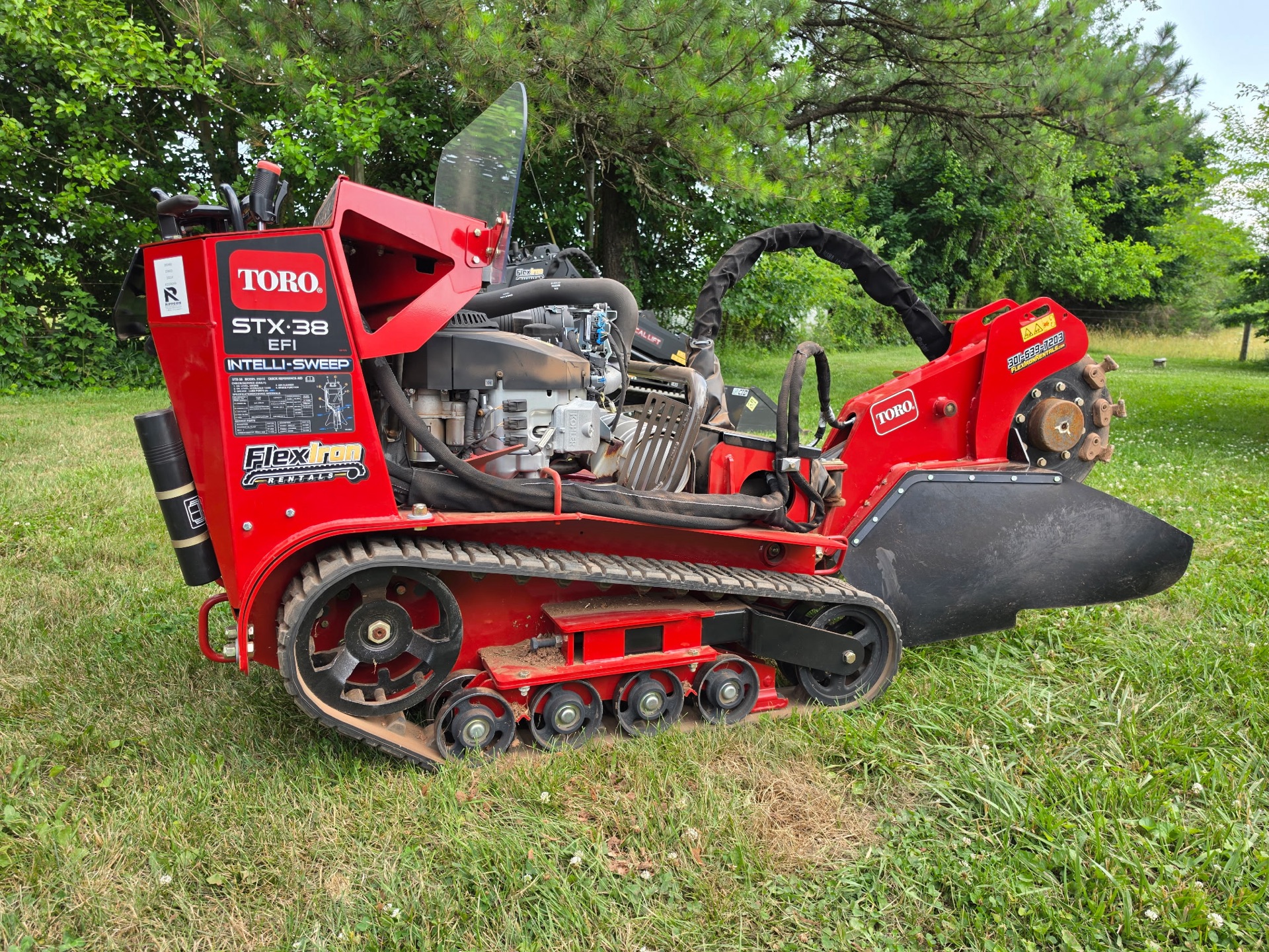 Toro STX-38 EFI Intelli-Sweep Stump Grinder photo 2