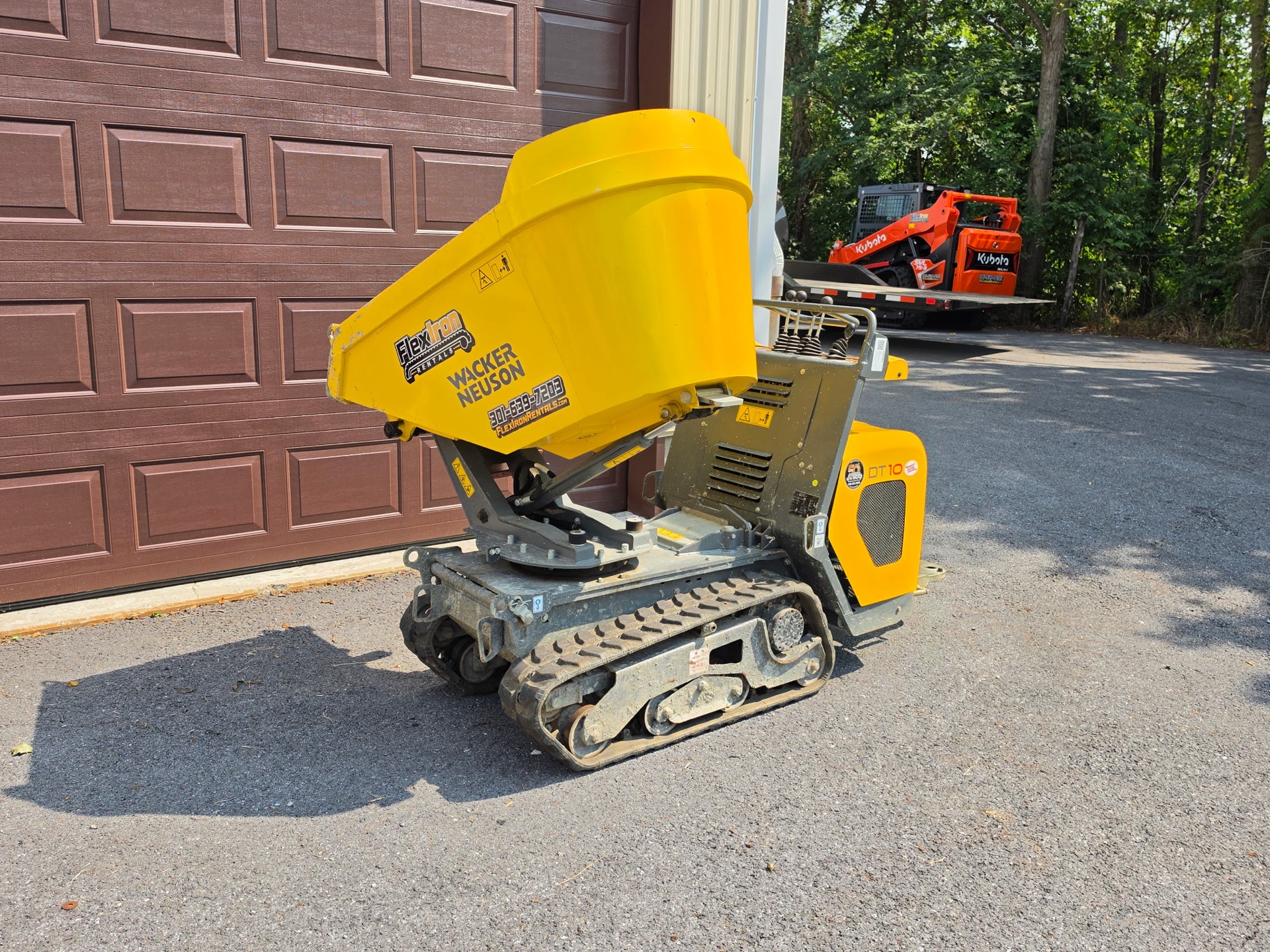 Wacker Neuson DT10 Track Dumper photo 4